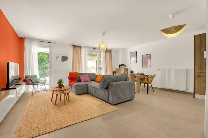T3 avec Sauna Privatif • Terrasse & Détente