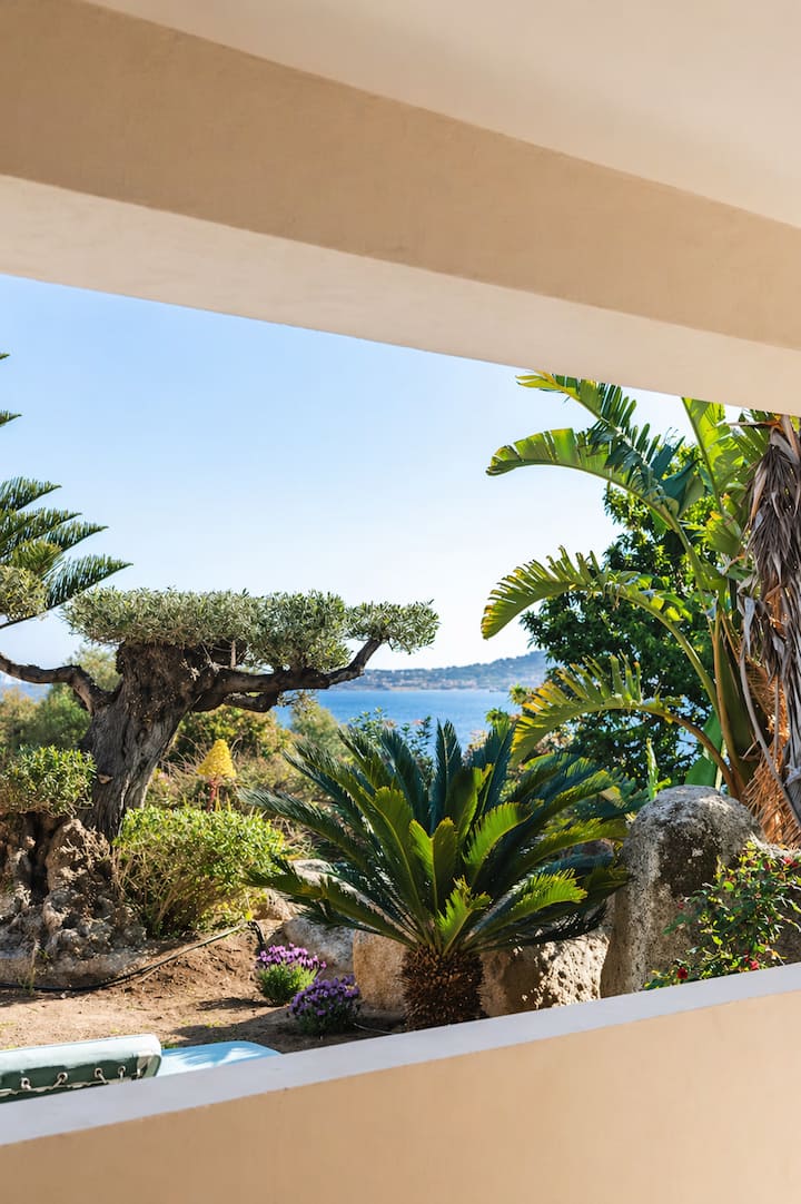 Maison T3 vue mer • Jardin • Marine San Damiano