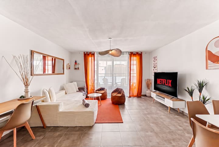T3 moderne • Terrasse • Parking • Balma