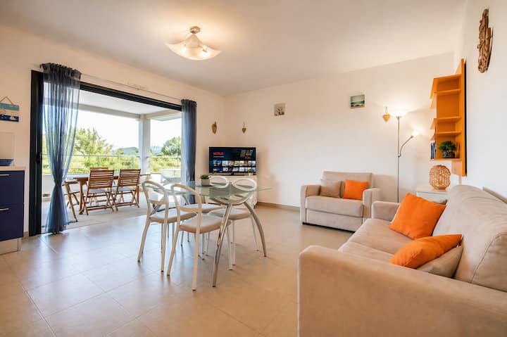Entre mer & nature – Terrasse, clim, parking