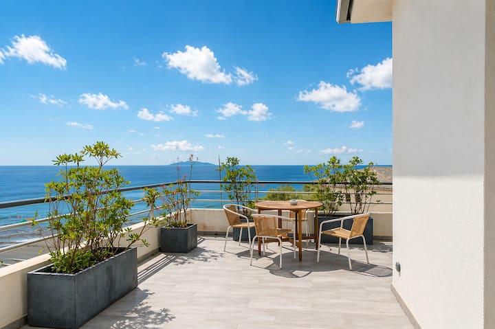 Magnifique T4 Penthouse Vue Mer